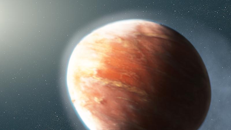 Artist’s impression of WASP-121b.